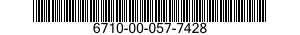6710-00-057-7428  6710000577428 000577428