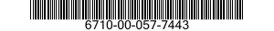 6710-00-057-7443  6710000577443 000577443