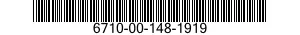 6710-00-148-1919  6710001481919 001481919