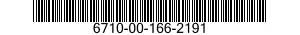 6710-00-166-2191  6710001662191 001662191