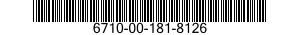 6710-00-181-8126  6710001818126 001818126