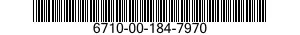 6710-00-184-7970  6710001847970 001847970