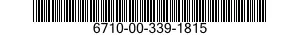 6710-00-339-1815  6710003391815 003391815