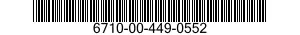 6710-00-449-0552  6710004490552 004490552