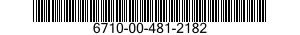 6710-00-481-2182  6710004812182 004812182