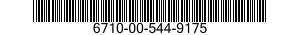 6710-00-544-9175  6710005449175 005449175