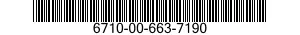 6710-00-663-7190  6710006637190 006637190