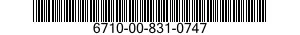 6710-00-831-0747  6710008310747 008310747