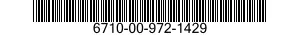 6710-00-972-1429  6710009721429 009721429