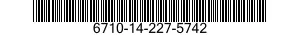 6710-14-227-5742  6710142275742 142275742