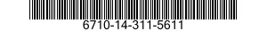 6710-14-311-5611  6710143115611 143115611