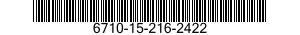 6710-15-216-2422 INTEGRATOR, SAMPLE 6710152162422 152162422