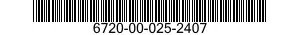 6720-00-025-2407  6720000252407 000252407