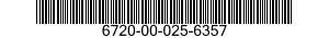 6720-00-025-6357  6720000256357 000256357