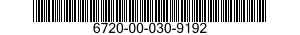 6720-00-030-9192  6720000309192 000309192