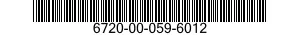 6720-00-059-6012  6720000596012 000596012