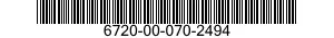 6720-00-070-2494  6720000702494 000702494