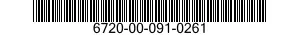 6720-00-091-0261  6720000910261 000910261