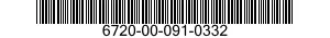 6720-00-091-0332  6720000910332 000910332