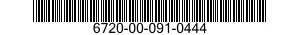 6720-00-091-0444  6720000910444 000910444