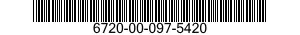6720-00-097-5420  6720000975420 000975420