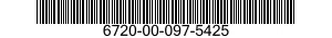 6720-00-097-5425  6720000975425 000975425