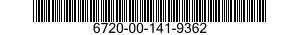 6720-00-141-9362  6720001419362 001419362