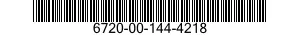 6720-00-144-4218  6720001444218 001444218