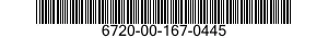 6720-00-167-0445  6720001670445 001670445