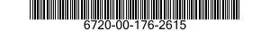 6720-00-176-2615  6720001762615 001762615