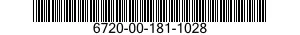 6720-00-181-1028  6720001811028 001811028