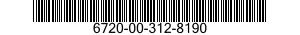 6720-00-312-8190  6720003128190 003128190