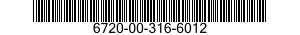 6720-00-316-6012  6720003166012 003166012