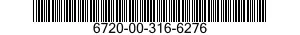 6720-00-316-6276  6720003166276 003166276
