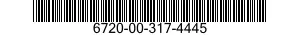 6720-00-317-4445  6720003174445 003174445