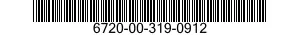6720-00-319-0912  6720003190912 003190912