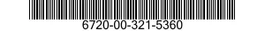 6720-00-321-5360  6720003215360 003215360