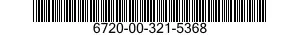 6720-00-321-5368  6720003215368 003215368
