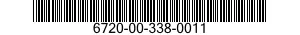 6720-00-338-0011  6720003380011 003380011