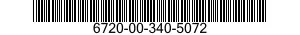 6720-00-340-5072  6720003405072 003405072