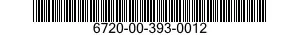6720-00-393-0012  6720003930012 003930012