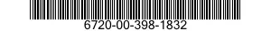 6720-00-398-1832  6720003981832 003981832