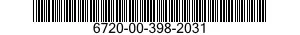 6720-00-398-2031  6720003982031 003982031