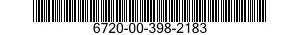 6720-00-398-2183  6720003982183 003982183