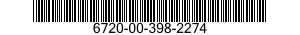 6720-00-398-2274  6720003982274 003982274