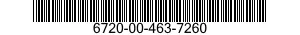6720-00-463-7260  6720004637260 004637260