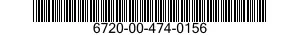 6720-00-474-0156  6720004740156 004740156