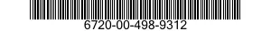 6720-00-498-9312  6720004989312 004989312