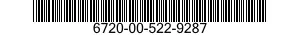 6720-00-522-9287  6720005229287 005229287