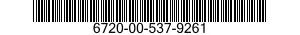 6720-00-537-9261  6720005379261 005379261